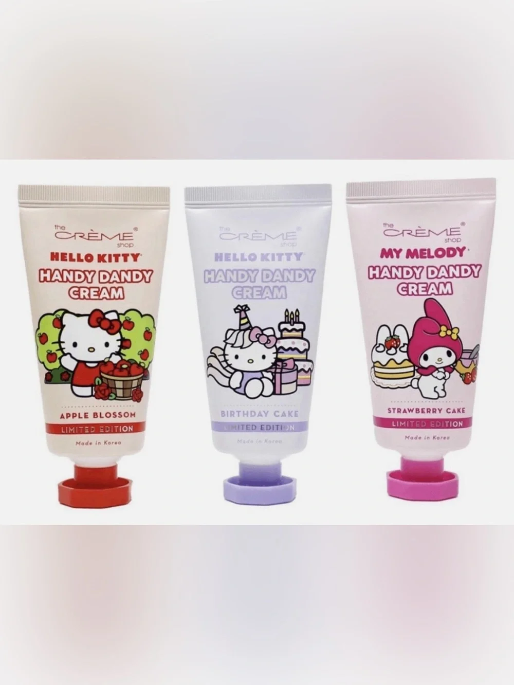 Hello Kitty Handy Dandy Cream — Pink Strawberry Cake Hand Cream